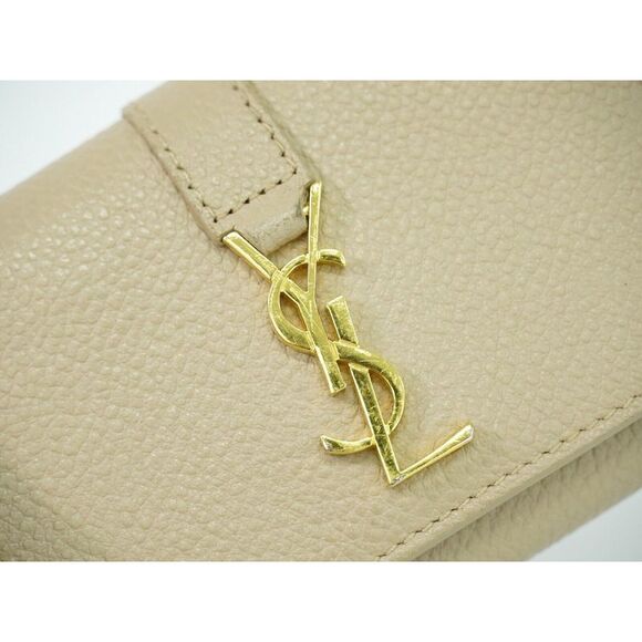 Saint Laurent Beige Leather Wallet  (Pre-Owned) - Picture 5 of 10